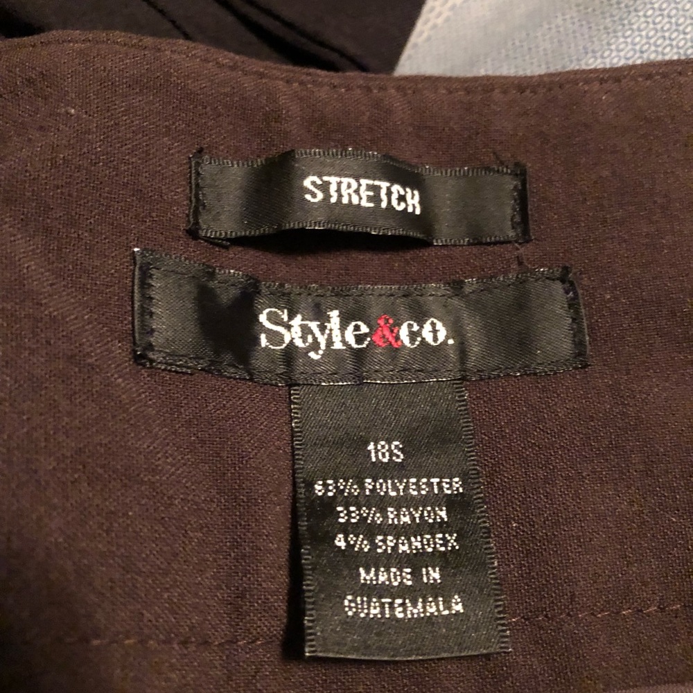 Brown dress pants